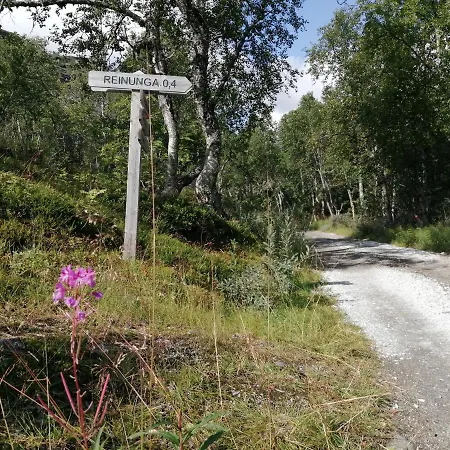 Reinunga Eco Hytta - Mountain Near Accessible Only By Train Or Bike * ميردال