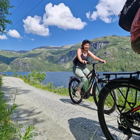 بيت خشبي Reinunga Eco Hytta - Mountain Near Accessible Only By Train Or Bike