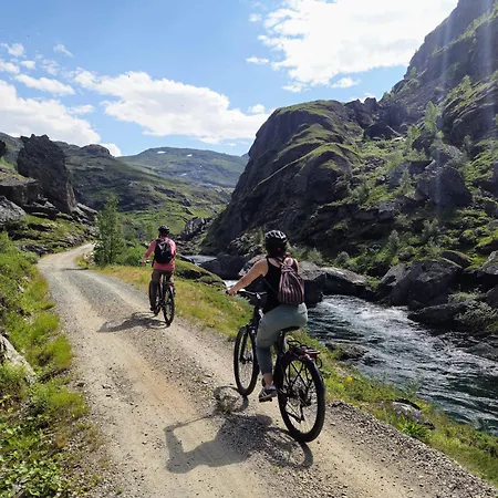 Reinunga Eco Hytta - Mountain Near Accessible Only By Train Or Bike *