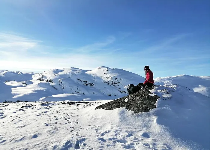 Lodge Reinunga Eco Hytta - Mountain Near Accessible Only By Train Or Bike
