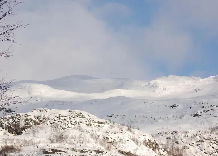 Reinunga Eco Hytta - Mountain Near Accessible Only By Train Or Bike Lodge *